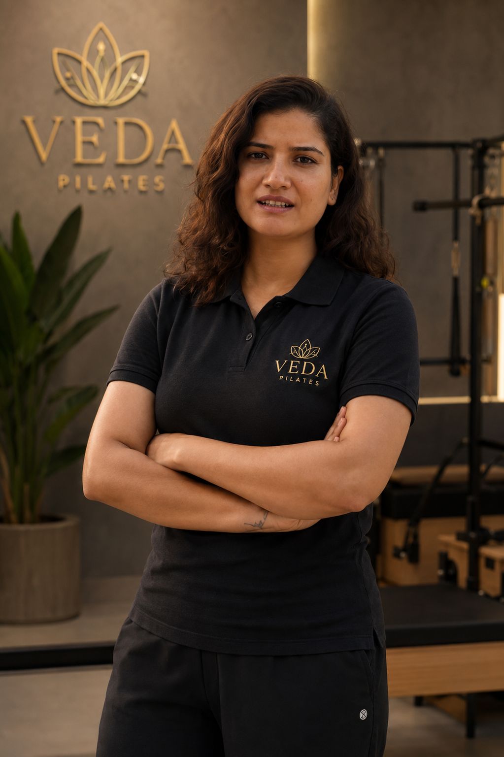 Janki Singh, certified yoga and Pilates instructor at Veda Pilates