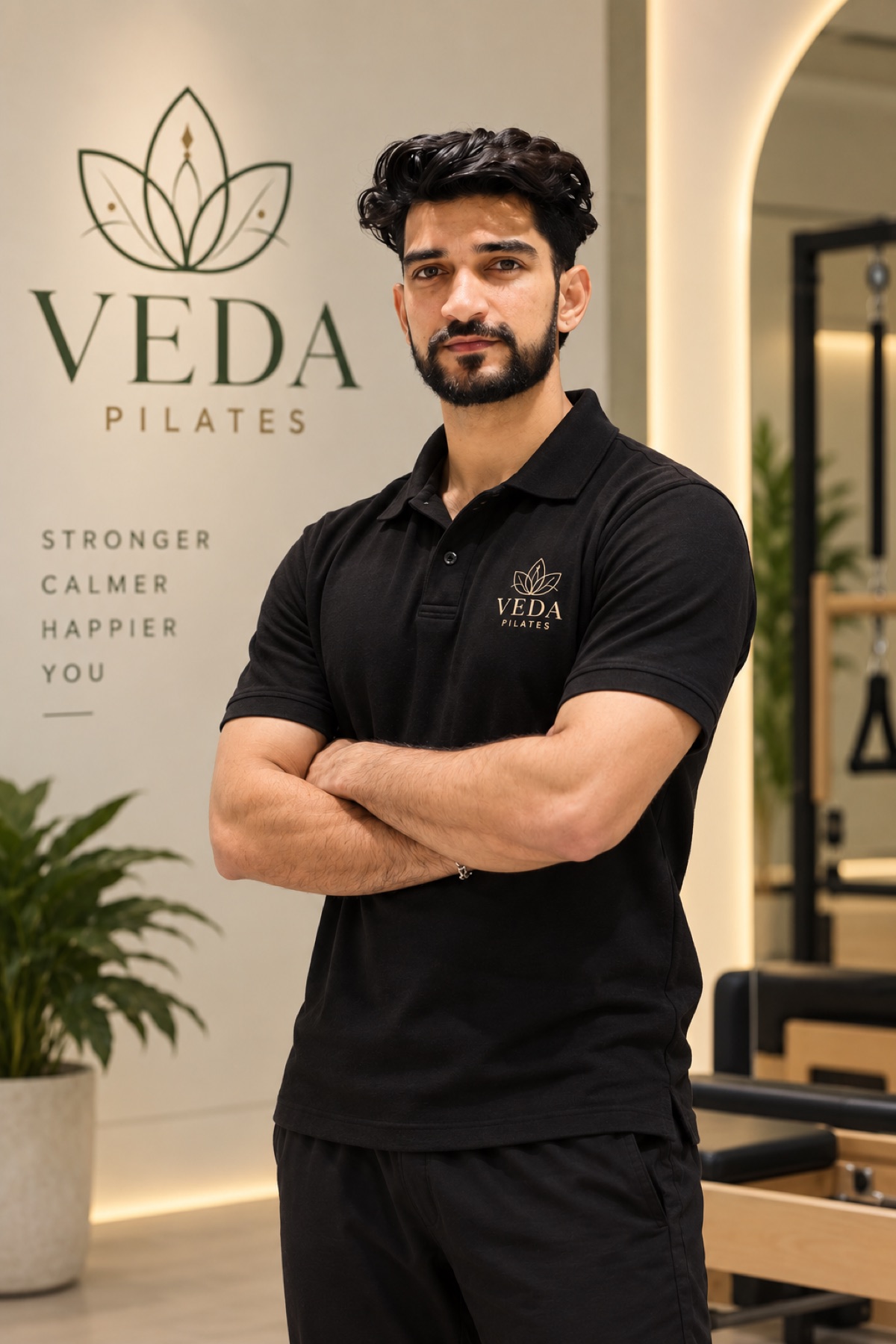 Keshav, studio manager at Veda Pilates